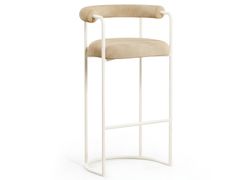 Sgabello in tessuto con schienale&nbsp;VOLTA - MAMBO UNLIMITED IDEAS