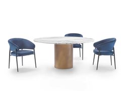 Tavolo rotondo in marmo&nbsp;ARTHUR - GIULIO MARELLI ITALIA