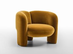 Poltrona in tessuto con braccioli&nbsp;EMMA - GIULIO MARELLI ITALIA