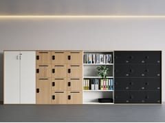 Mobile ufficio di sicurezza con ante a battente con serratura&nbsp;GALAXY - MARTEX