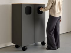 GETTACARTE CON RUOTE PER RACCOLTA DIFFERENZIATA&nbsp;GALAXY - MARTEX