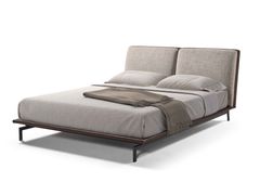 Letto in tessuto con testiera imbottita&nbsp;BERRY - TAPICERIA MARTINEZ CARDONA