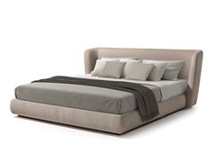 Letto in tessuto con testiera imbottita&nbsp;MOON - TAPICERIA MARTINEZ CARDONA