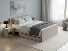 Letto contenitore in MDF&nbsp;LUMA P60 - MATHY BY BOLS