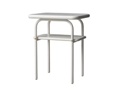 Tavolino alto in metallo verniciato e MDF con portariviste&nbsp;ANYPLACE - MAZE INTERIOR