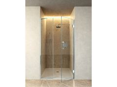 Box doccia in cristallo con porta a battente&nbsp;ELEGANT - AR INFISSI DI AURISPA ALFREDO