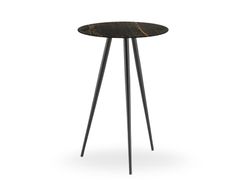 Tavolino rotondo da caff� in metallo&nbsp;TRIP - MIDJ