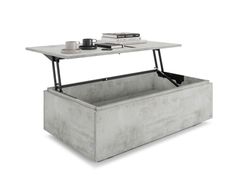Tavolino in nobilitato con vano contenitore da salotto&nbsp;X - MOBILI FIVER