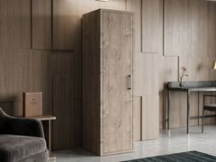 Armadio in nobilitato con anta singola per hotel&nbsp;ZEUS PR 201 - MOBILSPAZIO