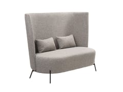 Divano in tessuto a 2 posti&nbsp;BOLERO DUO HD - MOBITEC SYSTEMS