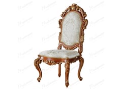 Sedia imbottita in tessuto senza braccioli&nbsp;CARVED SYMMETRY - MODENESE LUXURY INTERIOR