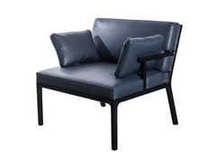 Poltrona in pelle con braccioli&nbsp;A108 - MOFLIVING