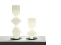 Lampada da tavolo dimmerabile a LED in vetro soffiato&nbsp;COSTANTINA OPAL - MOGG