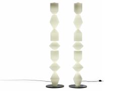 Lampada da terra a LED in vetro soffiato&nbsp;COSTANTINA OPAL - MOGG