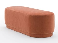 Pouf ovale in tessuto TABLET 5277 - MONTBEL