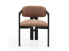 SEDIA IN TESSUTO CON BRACCIOLI&nbsp;NAGI - BRUGNOTTO