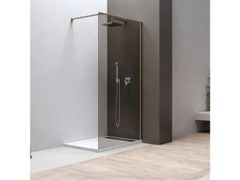 Doccia walk-in in cristallo fum�&nbsp;GARDENIA - MORINI GROUP