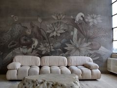 Carta da parati stampata in digitale&nbsp;CHINESE SWANS - MURALS