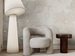 Carta da parati stampata in digitale con motivi floreali&nbsp;FLEUR - D-SEGNO STUDIO