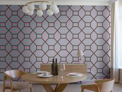 Carta da parati geometrica stampata in digitale&nbsp;HONEYCOMB - D-SEGNO STUDIO