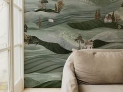 Carta da parati stampata in digitale con paesaggi&nbsp;LANDSCAPE IMMAGINATION - MURALS