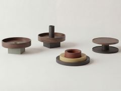 Vaso in ceramica e legno&nbsp;H� - MUTINA