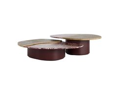 Tavolino da giardino basso in marmo&nbsp;ZAYA - SUPERCOSMIC PORTUGAL UNI LDA