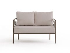 Divano da giardino in tessuto a 2 posti&nbsp;FLORA - NURHAS MOBILYA SANAYI VE TICARET