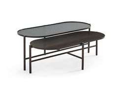 Set di tavolini da caff� ovale&nbsp;MAYRA - NURHAS MOBILYA SANAYI VE TICARET