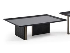 Tavolino rettangolare basso con base centrale&nbsp;MIRENA - NURHAS MOBILYA SANAYI VE TICARET