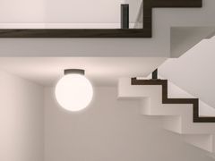 Lampada da soffitto dimmerabile in vetro soffiato&nbsp;ASTEROIDE - NEMO