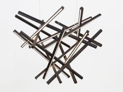 Lampada a sospensione a LED in legno massello&nbsp;DIAMOND - NEXT LEVEL DESIGN STUDIO