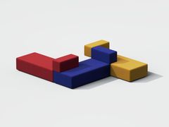 Divano modulare in tessuto&nbsp;BITMAP - ITOKI CORPORATION