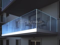 Parapetto in vetro&nbsp;NINFA 185 - FARAONE