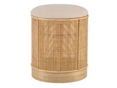 Pouf rotondo in rattan&nbsp;CHUO - NORDLYS