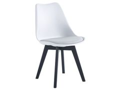 Sedia in polipropilene con gambe in legno&nbsp;ESBJERG - NORDLYS