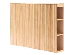 Testiera contenitore in legno per letto matrimoniale&nbsp;ESLOV - NORDLYS