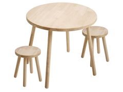 Set con tavolino e 2 sgabelli per bambini&nbsp;FLORO - NORDLYS