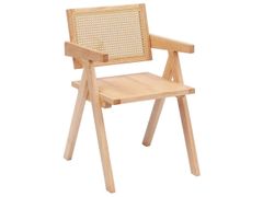 Poltroncina in legno massello e paglia di Vienna&nbsp;MADEIRA - NORDLYS