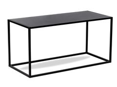Tavolino da caff� in metallo nero&nbsp;MONROE - NORDLYS
