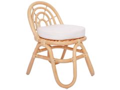 SET DI 2 SEDIE PER BAMBINI IN RATTAN NATURALE&nbsp;PULAU - NORDLYS