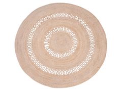 Tappeto rotondo in juta naturale intrecciata&nbsp;RUNE - NORDLYS