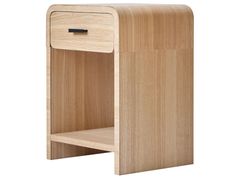 Comodino a 1 cassetto in legno&nbsp;SKIVE - NORDLYS
