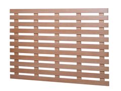 Testiera letto in legno finitura noce&nbsp;SOROYA - NORDLYS