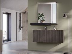 Mobile lavabo componibile in legno con ante&nbsp;CONCEPT / CN106 - NOVELLINI