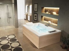 Vasca da bagno rettangolare a 2 posti&nbsp;SENSE DUAL - NOVELLINI