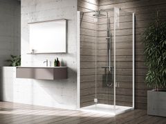 Box doccia angolare con porta a soffietto&nbsp;YOUNG 2GS+F - NOVELLINI