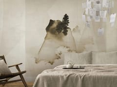 Carta da parati con paesaggi&nbsp;WATERCOLR/SILENT PEAK - N.O.W.  EDIZIONI