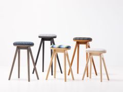 SGABELLO IN LEGNO CON SEDUTA IMBOTTITA&nbsp;COUP� - NAGANO INTERIOR INDUSTRY CO.