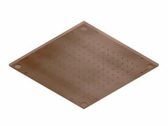 Soffione doccia quadrato a soffitto in acciaio inox con illuminazione&nbsp;BOX149490L94S - NEVE RUBINETTERIE